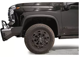 Fab Fours Inc. 24-c silverado 2500/3500 hd black steel elite front bumper w/ pre-runner