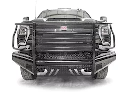 Fab Fours Inc. 24-c silverado 2500/3500 hd black steel front bumper w/ full guard