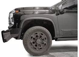 Fab Fours Inc. 24-c silverado 2500/3500 hd black steel front bumper w/ no guard