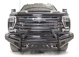Fab Fours Inc. 24-c silverado 2500/3500 hd black steel front bumper w/ pre-runner guard