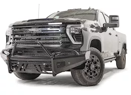 Fab Fours Inc. 24-c silverado 2500/3500 hd black steel front bumper w/ pre-runner guard