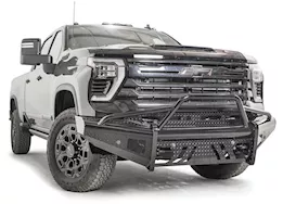 Fab Fours Inc. 24-c silverado 2500/3500 hd black steel front bumper w/ pre-runner guard