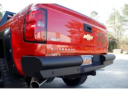 Fab Fours Inc. 14-18 silverado/sierra 1500 rear elite ranch bumper matte black