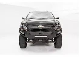 Fab Fours Inc. 15-c suburban vengeance front sensor bumper w/ pre-runner guard matte black