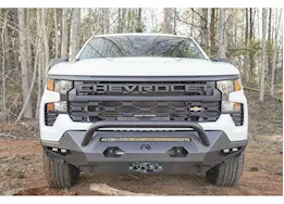 Fab Fours Inc. 22-c silverado 1500 matrix front sensor bumper w/pre-runner guard matte finish