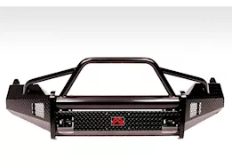 Fab Fours Black Steel Front Bumper w/ Pre-Runner Guard