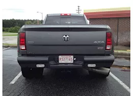 Fab Fours Black Steel Elite Rear Bumper