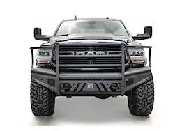 Fab Fours Inc. 19-c ram 2500/3500 new body style black steel elite front bumper w/ full guard