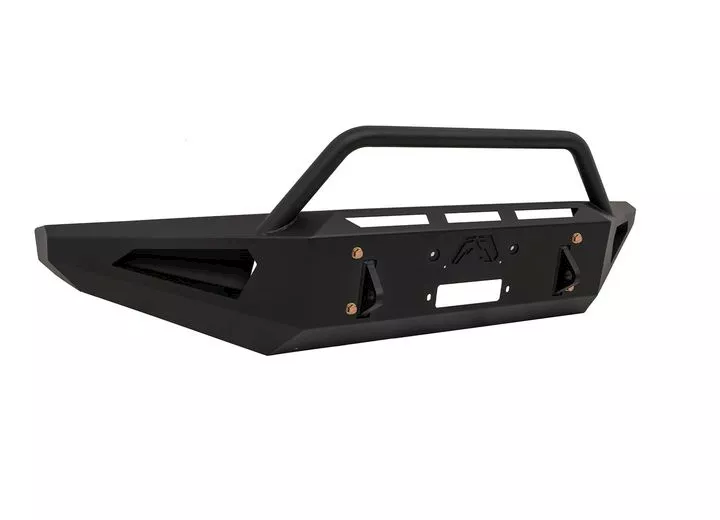 Fab Fours Red Steel Front Bumper w/ Pre-Runner Guard