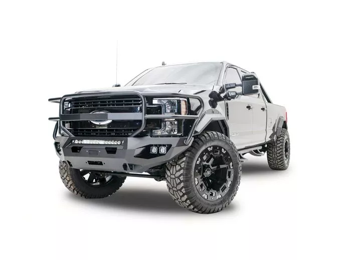 Fab Fours Inc. 17-c f250/f350 sd matrix front bumper w/ full grill guard acc compatible