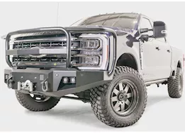 Fab Fours Inc. 23-c f250/f350 super duty premium front winch bumper w/ full grill guard