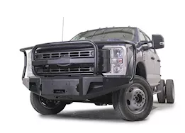 Fab Fours Inc. 23-c f450/f550 premium front bumper w/ full grill guard matte finish