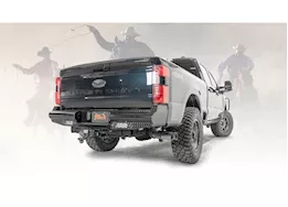 Fab Fours Inc. 23-c f250/f350/f450/f550 black steel rear bumper