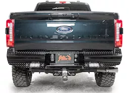 Fab Fours Inc. 23-c f250/f350/f450/f550 black steel rear bumper