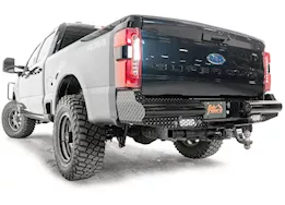 Fab Fours Inc. 23-c f250/f350/f450/f550 black steel rear bumper