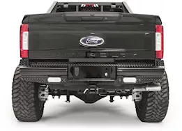 Fab Fours Inc. 23-c f250/f350/f450/f550 black steel rear bumper