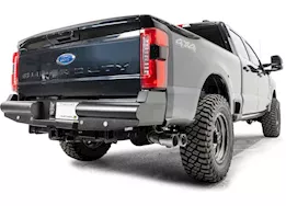 Fab Fours Inc. 23-c f250/f350/f450/f550 black steel elite rear bumper