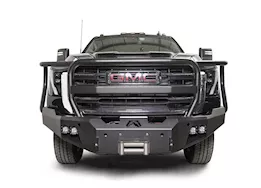 Fab Fours Inc. 24-c sierra 2500/3500hd premium front sensor bumper w/ full guard matte