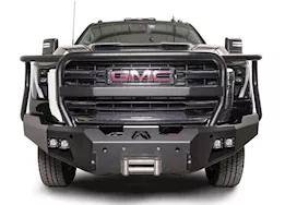 Fab Fours Inc. 24-c sierra 2500/3500hd premium front sensor bumper w/ full guard matte