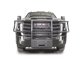 Fab Fours Inc. 24-c sierra 2500/3500 hd winch mount w/full grill guard frnt bumper matte finish