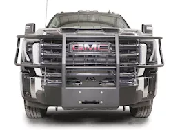 Fab Fours Inc. 24-c sierra 2500/3500 hd winch mount w/full grill guard frnt bumper matte finish