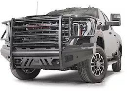 Fab Fours Inc. 24-c sierra 2500/3500hd steel elite sensor front bumper w/ full guard matte black