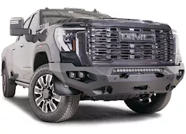 Fab Fours Inc. 24-c sierra 2500/3500 hd matrix front sensor bumper w/ no guard matte finish