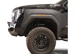 Fab Fours Inc. 24-c sierra 2500/3500 hd matrix front sensor bumper w/ pre-runner guard matte finish