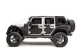 Fab Fours Inc. 07-18 jeep jk front door skin matte black