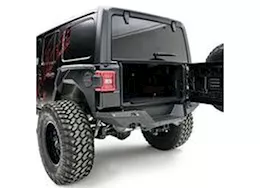 Fab Fours Inc. 18-c wrangler jl rear bumper w/pre-drilled sensor holes