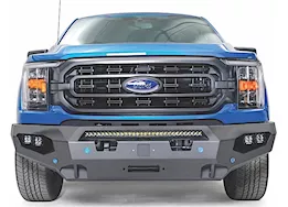 Fab Fours Inc. 21-c f150 matrix bumper with no guard matte black powder coat