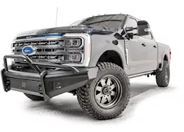 Fab Fours Inc. 23-c f250/f350/f450/f550 black steel elite front bumper w/ pre-runner guard