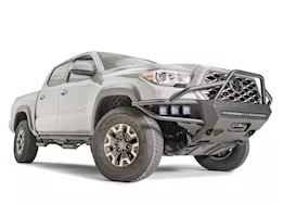 Fab Fours Inc. 16-c tacoma front winch bumper with high pre-runner guard