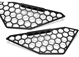 Fab Fours Inc. Vengeance side light mesh insert cover matte black