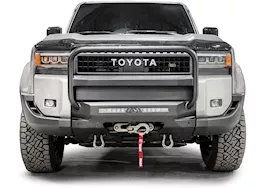 Fab Fours Inc. 2024 land cruiser hidden winch mount w/ pre-runner guard matte