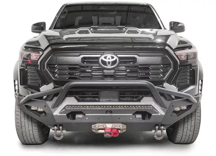 Fab Fours Inc. 24-c tacoma matrix front bumper w/ pre-runner guard matte finish