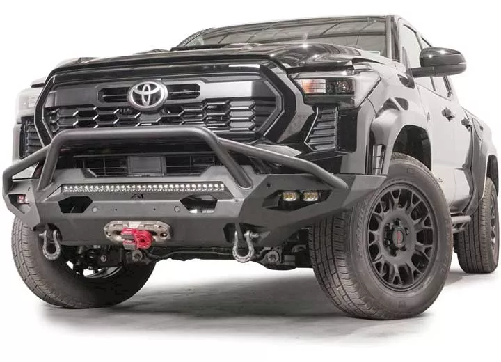 Fab Fours Inc. 24-c tacoma matrix front bumper w/ pre-runner guard matte finish