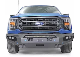 Fab Fours Inc. 21-c f150 matrix bumper with no guard matte black powder coat