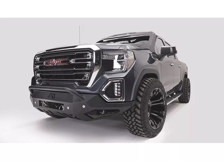 Fab Fours Inc. 19-21 sierra 1500 vengeance front sensor bumper w/ pre-runner guard