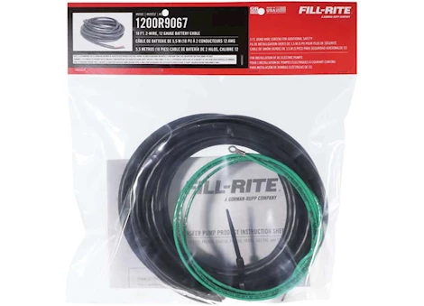 Fill-Rite 18FT 5.4M POWER CABLE FOR DC H-SERIES PUMPS