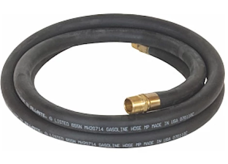 Fill-Rite 3/4in x 12ft ul hose w/static wire & threaded fittings; use w/12 volt and ac products w/ 3/4in outle Main Image