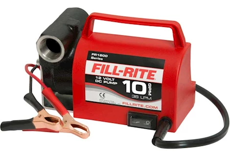 Fill-Rite PORTABLE 12V DC 1/5 HP 3/4IN NPT INLET NO NOZZLE