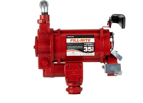 Fill-Rite 32 GPM, 115/230V AC 50/60 HZ SUPER HIGH FLOW PUMP, 1IN DISCHARGE, NO ACCESSORIES