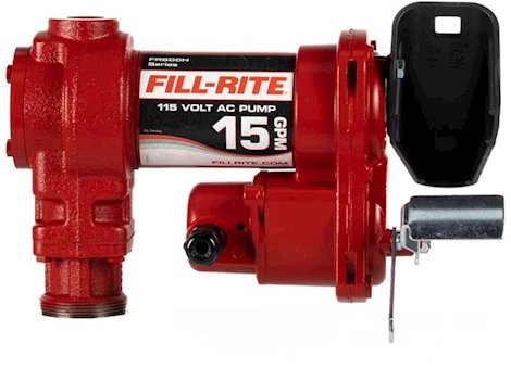 Fill-Rite 15 GPM 115V AC 60 HZ FUEL TRANSFER PUMP  NO ACCESSORIES