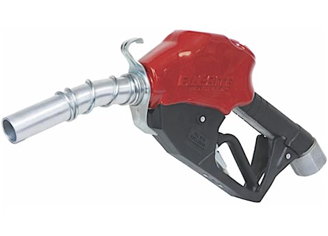 Fill-Rite 1IN HIGH FLOW AUTOMATIC NOZZLE.  DIESEL SPOUT, RED COVER, HOOK NPT THREADS FLOW