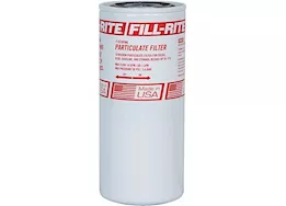 Fill-Rite 10 micron particulate filter, 1in - 12 unf, 25 gpm