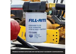 Fill-Rite 10 micron water detecting filter, 1in - 12 unf, 25 gpm