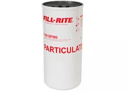 Fill-Rite 10 micron particulate filter, 1.5in - 16 unf, 40 gpm