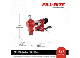 Fill-Rite 12v dc 15 gpm fuel transfer pump