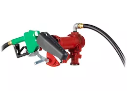 Fill-Rite 12v 15 gpm fuel transfer pump with diesel nozzle